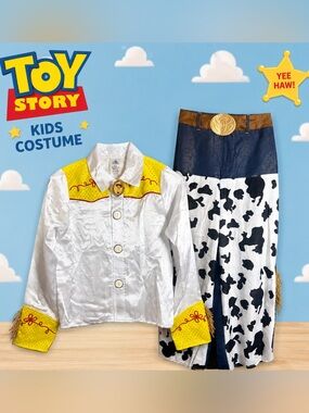 Disney Toy Story Jessie Costume Kids Size 9/10 (140) NWT Official Disney